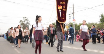 Desfile de Fiestas Patrias en Padre Hurtado